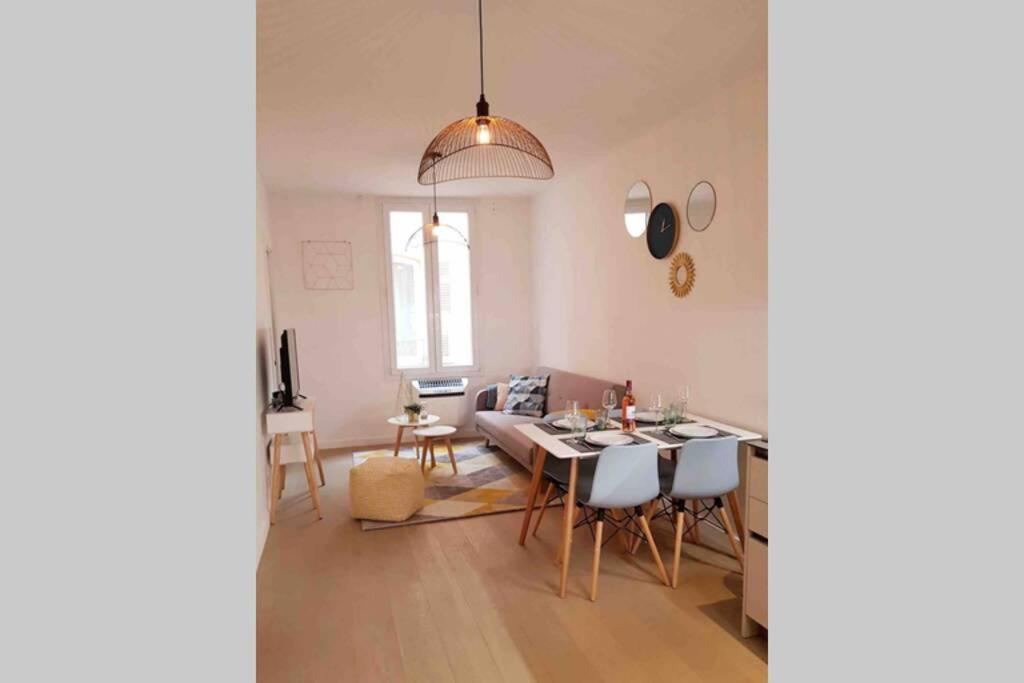 Appartement 2 chambres refait à neuf, climatisé, à 2 min de la mer Nice Exterior foto