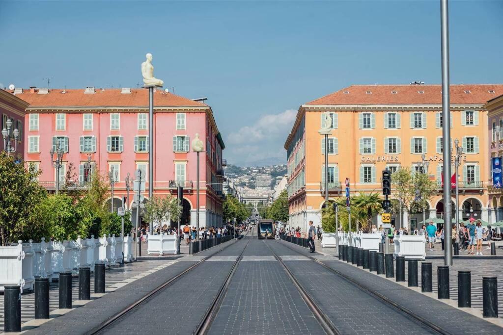 Appartement 2 chambres refait à neuf, climatisé, à 2 min de la mer Nice Exterior foto
