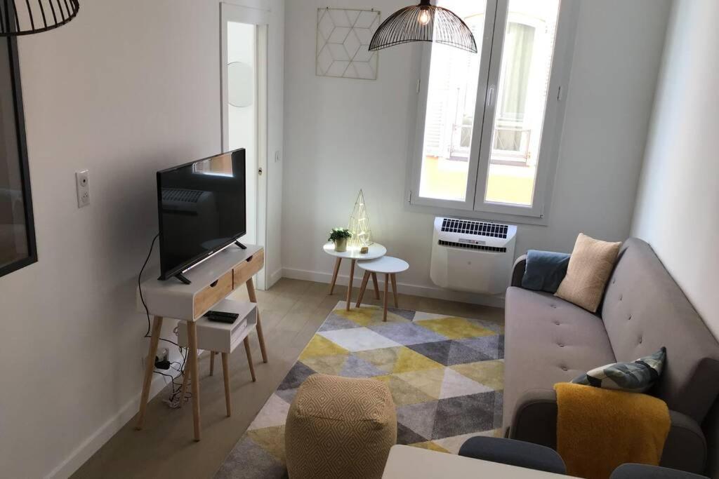 Appartement 2 chambres refait à neuf, climatisé, à 2 min de la mer Nice Exterior foto