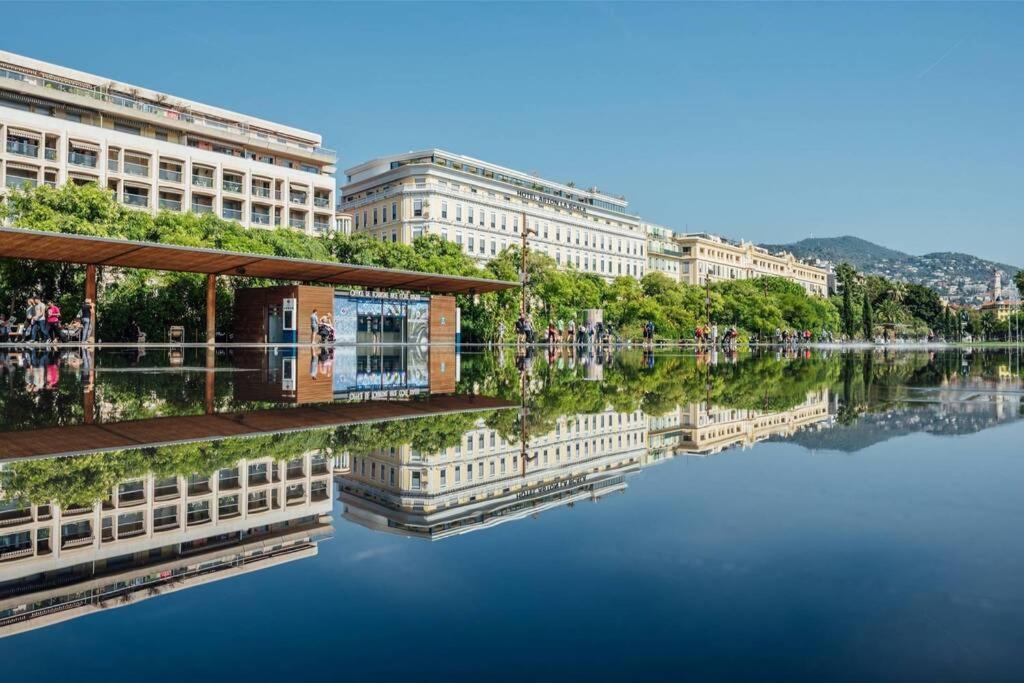 Appartement 2 chambres refait à neuf, climatisé, à 2 min de la mer Nice Exterior foto