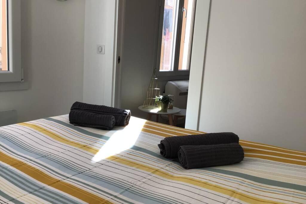 Appartement 2 chambres refait à neuf, climatisé, à 2 min de la mer Nice Exterior foto